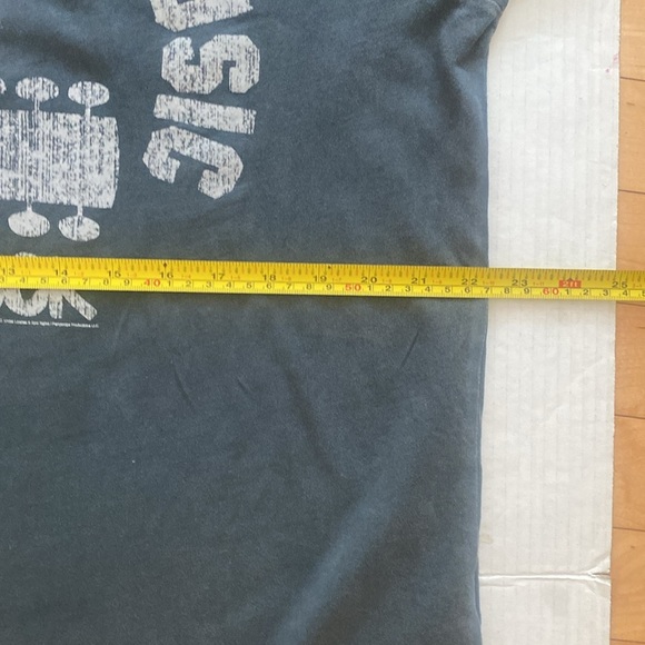 WOODSTOCK Recycled Re-Covered Grey Short Sleeve Graphic Tee size Large Unisex - Picture 12 of 15